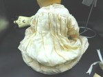 antique compo doll 1930s dress bk